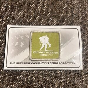 NWT Wounded Warrior Project Military Memorial Veteran Program Collectible Patch
